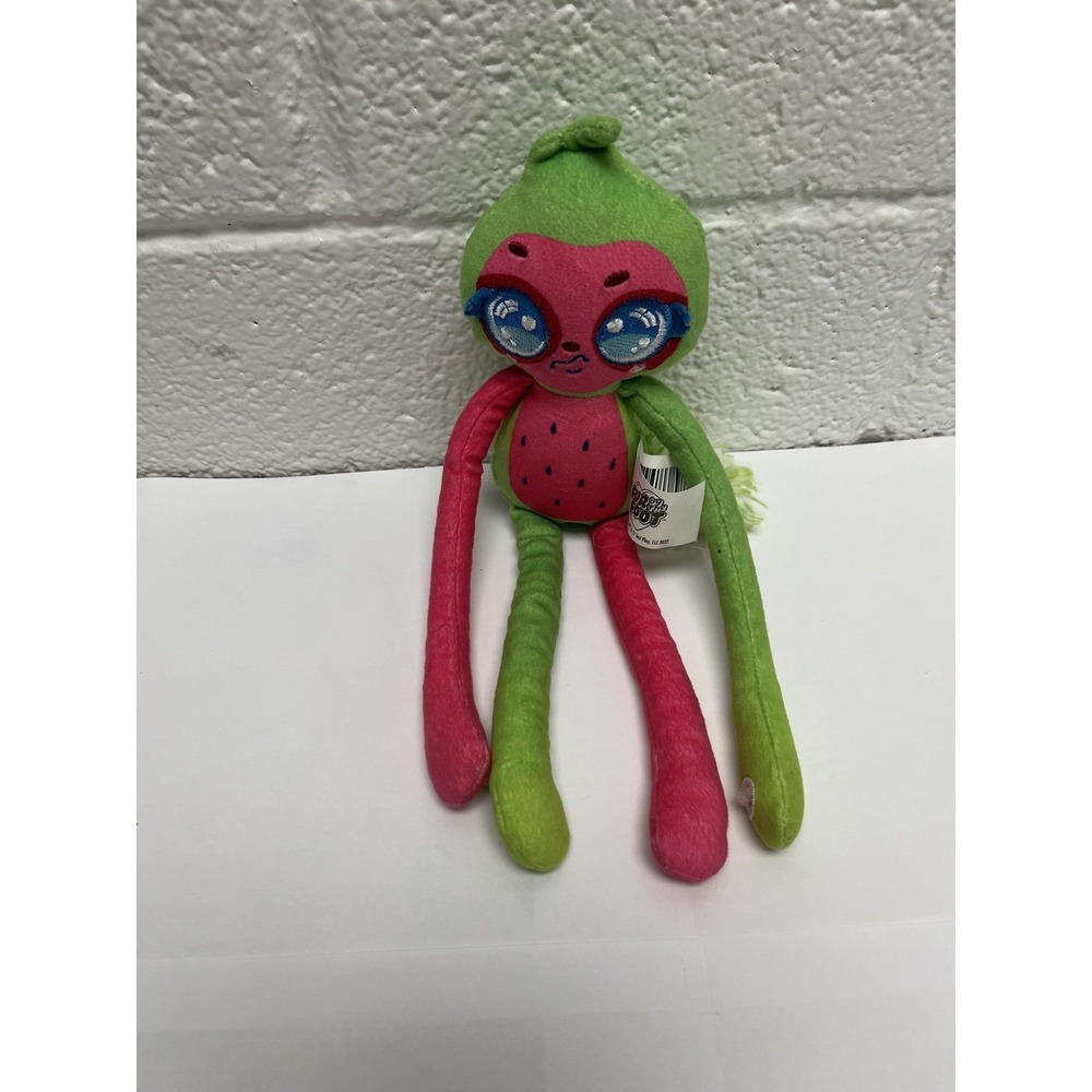 fur by the foot plush‎ sour watermelon grumpy sloth pink green